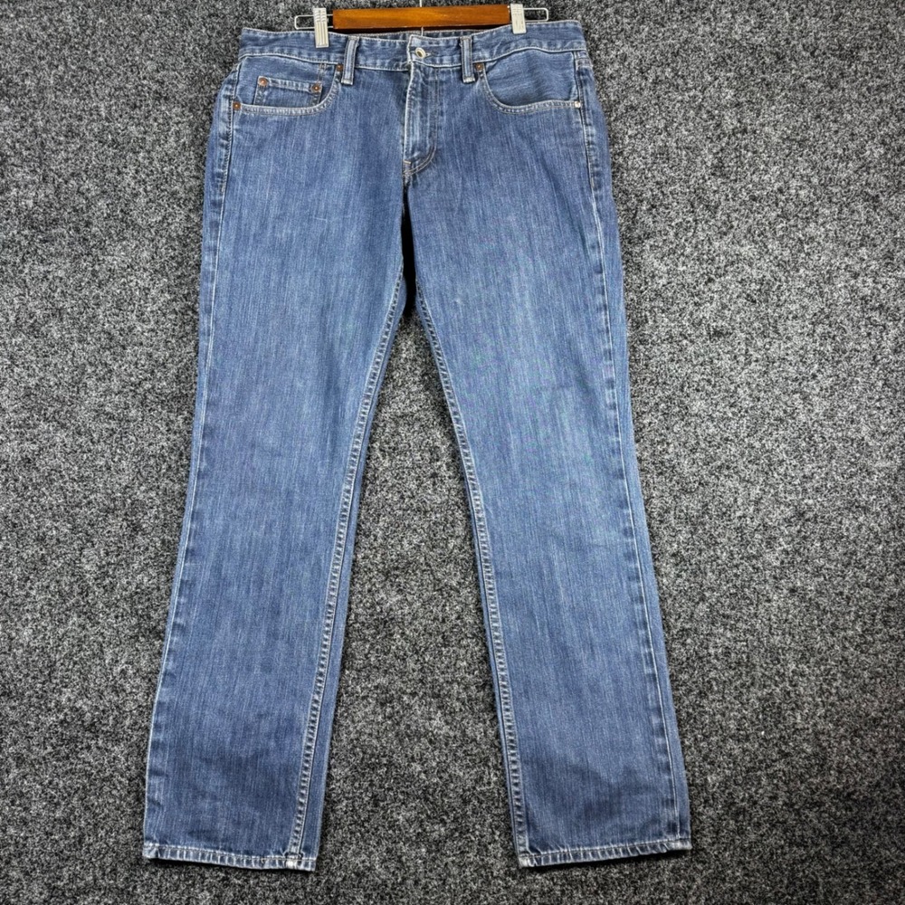 Bonobos The Blue Jean Slim Fit Mens 33x32 Medium‎ Wash Stretch Denim Pants